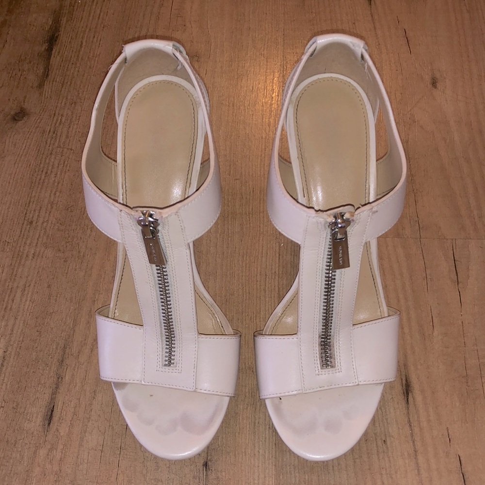Michael Kors Berkley T-Strap Platform Dress Sandals